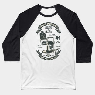 Classic Barbershop Baseball T-Shirt